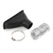 Carbon Fiber Look Car Car Front Bumper Turbo Air Intake Pipe Air Funnel Kit