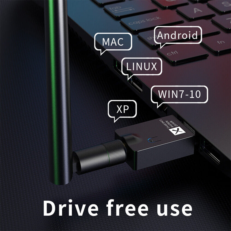 Professional Transmitters Antenna Hands-free Wireless Audio Dongle Adapter