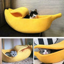 Banana Shape Pets Cat Bed Nest Soft Warm Kennel Bed House S1U6 Cave Pet O1N9