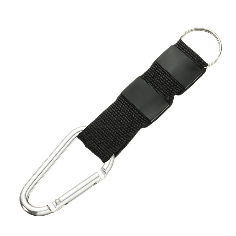 W Keychain Mini Carabiner Hanger Key Ring Compass Thermometer Carabiner