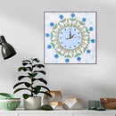 DIY Flower Special Shaped Diamond Painting Embroidery Wall Clock Home Ornaments