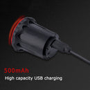 #A Bicycle Smart Brake Sensing Tail Light 7 Modes Mountain Road Bike Rear Lamp