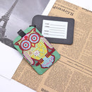 DIY Special Shaped Diamond Painting Bird Design Leather Boarding Pass Craft