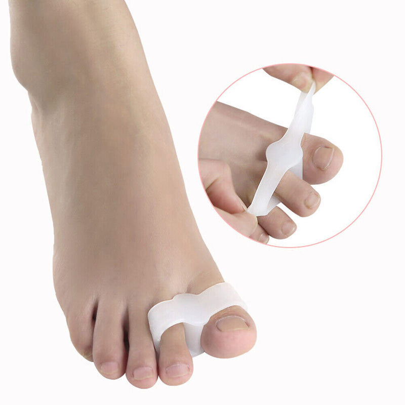 1 Pair Toe Separator Thumb Correction Finger Hallux Valgus Corrector Pedicu