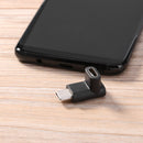 2pcs 90 Degree Right Angle USB 3.1 Type C Male to Female Adapter USB-C Converter