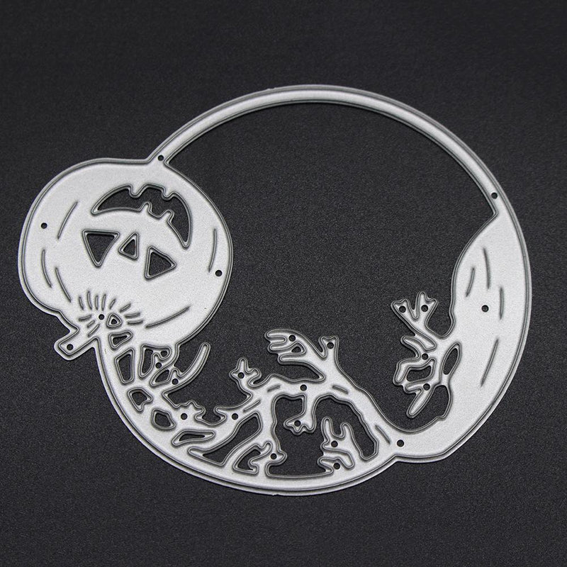 Halloween Pumpkin Metal Punching Molds Stencil DIY Scrapbooking Paper Cards Photo