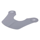 Waterproof Silicone Neck Cape Wrap Collar Shield Hair Coloring Tool (Grey) Newly