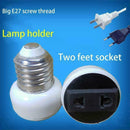 BIN E27 Screw Socket Lamp Light Holder Bulb Convert Outlet Female C4I2 H7G5