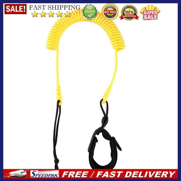 10 Feet Coiled Leash Leg Rope for Surfing Board Stand Up Paddle Board Surfb