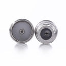 2pcs Zinc Alloy F Type to TV Coax Adapters Connectors Cable Couplers (A)