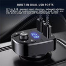 Car Charger Wireless Bluetooth FM Transmitter Fast Charger Adapter MP3 Player