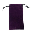 2pcs Vevet Altar Tarots Tablecloth with Bags Board Game Supplies (Purple) Newly
