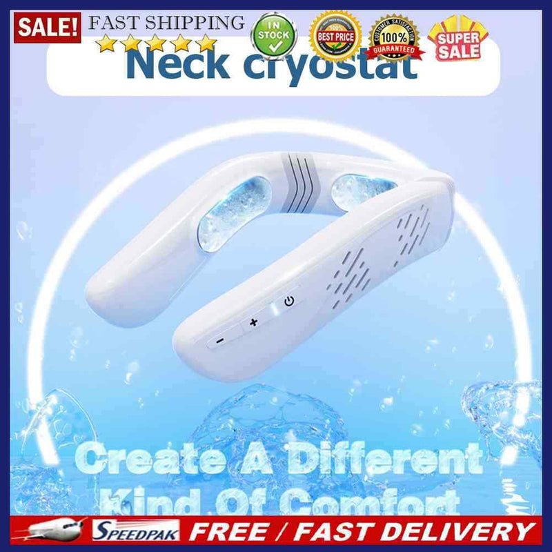 Leafless Hanging Neck Fan 360 Degree Summer Portable Air Cooling Neckband Fans