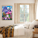 Hummingbird Butterfly Diamond Painting Kits, Full Round Drill, Wall Art