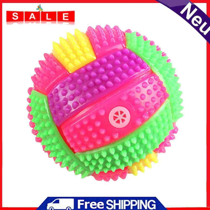 Jumping Activation Ball LED Light Up Sound Flashing Bouncing Vibrating Ball Toys