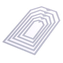 5pc Sewing Frames Metal Cutting Dies Stencils for DIY Scrapbooking Decor