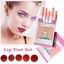 5pcs/set Retro Liquid Pink Girly Cigarette Tube Lip Tint Set: Lip Glaze E1B8