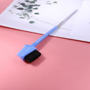 Double Sided Hair Edge Brushes Comb Pin Tail Hair Styling Tool (Blue) Newly