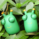#A Green Worm Black Eyes Funny Kneading Toys Multipurpose Soft for Kids Party Gi