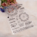 Flower Silicone Clear Seal Stamp DIY Scrapbooking Embossing Photo Album Decor