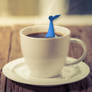 Kitchen Accessories Whale Tea Strainer Silicone Filter Infuser for Spice Co