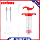 BBQ Meat Flavor Juice Injector Kithen Marinade Stainless Steel Needle Accessory