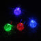5pcs LED Solar Lamp Cracked Glass Ball Hanging Light Waterproof Decor(F)