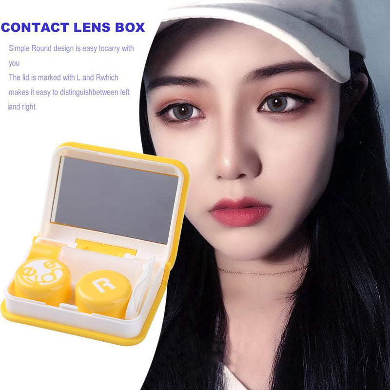 Fashion Invisible Glasses Box Simple Personality Cute Box Portable Travel Kit