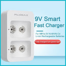 Fast Charging Dock Adapter For 9V Ni-MH/Ni-Cd/Li-ion Rechargeable Batteries