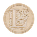 Ancient English Alphabet Letter Metal Seal Wax Stamps Sticks Candles Set (L