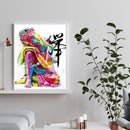 11CT Full Embroidery Kit Stamped Colorful Buddha Statue Cross Stitch Kits