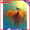 DIY Digital Picture Kit Dancing Girl Frameless Oil Painting By Number Artwork