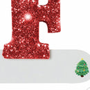 Christmas Tree Ornament Wooden Initials Xmas Hanging for Holiday Party Supplies