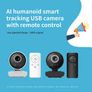 2mp AI Humanoid Smart Auto Tracking USB Camera with Mic HD Cameras Video Webcam