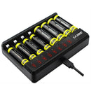 Dock Intelligent Battery Charger Adapter For AA/AAA NiMH Rechargeable Batteries