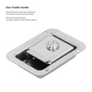 Garage Door Rear Fixing Paddle Door Latch Cabinet Lock Handle Lock Box Lock