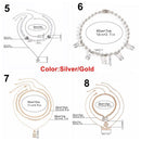 Hip Pop Multi-layer Chain Lock Pendant Necklace Punk Choker Collar Statement