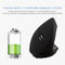 2.4GHz Wireless 3 Gears 1600 DPI Rechargeable LED Ergonomics Vertical Mouse