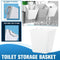 Storage Basket Plastic Back Hanging Bucket Portable Remote Control Organizer: