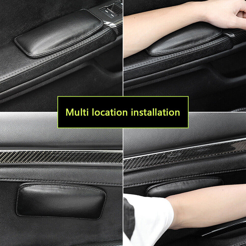 Car Center Console Leather Knee Pad Cushion Memory Foam Door Armrest Wrist