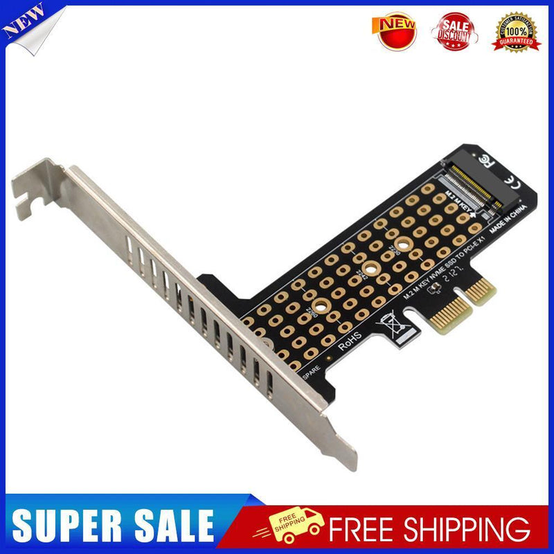 SSD M.2 NVME to PCI-E X1 Adapter Board Support PCI-E4.0/3.0 (High Baffle)