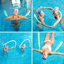Swimming Noodle Hollow Flexible Water Float Aids Woggle Noodles for Kids Ad