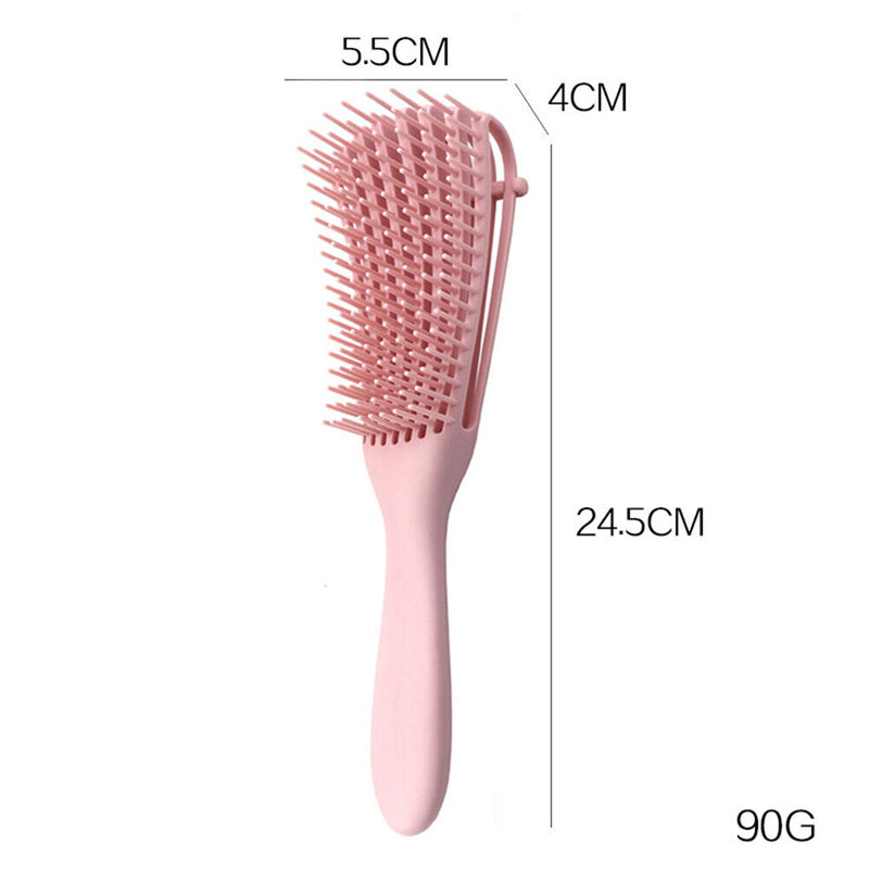 Women Hair Comb Detangle Hairbrush Scalp Massage Brush Wet Curly Styling To
