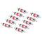 10pcs Tyre Valve Cores w/ Remover Tool for Schrader Car Bike Motorcycle