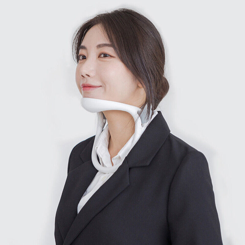 Adjustable Cervical Retractor Traction Posture Correct Neck Support Belt Newly