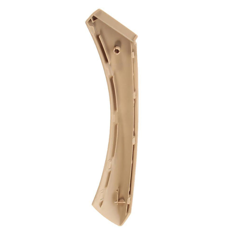 Left Side Inner Door Panel Handle Trim+ Cover for E90 E91 3 Series (Beige)