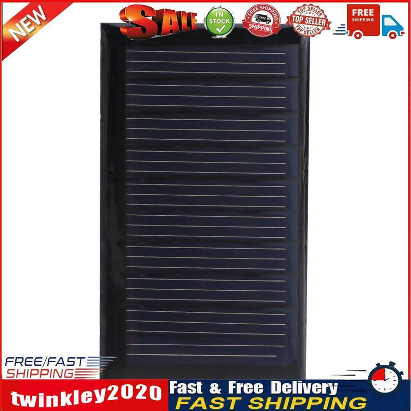30mA 5V 0.15W Polycrystalline Stored Energy Power Mini Solar Panel Charger Newly