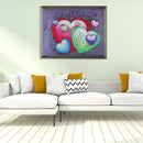 5D DIY Special-shaped Diamond Painting Cross Stitch Embroidery (H030 Heart)