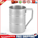Outdoor Stainless Steel Cup Industrial Style Portable Camping Retro Mug