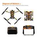#A Scratch Resistant Skin Stickers for DJI Mini 3 Pro Remote Control with Scre